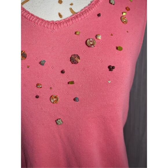 Koret | Women’s | Tank Tops | S | 90’s Mixed Media Tank Top - Picture 2 of 5